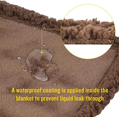 Waterproof Reversible Pet Blanket